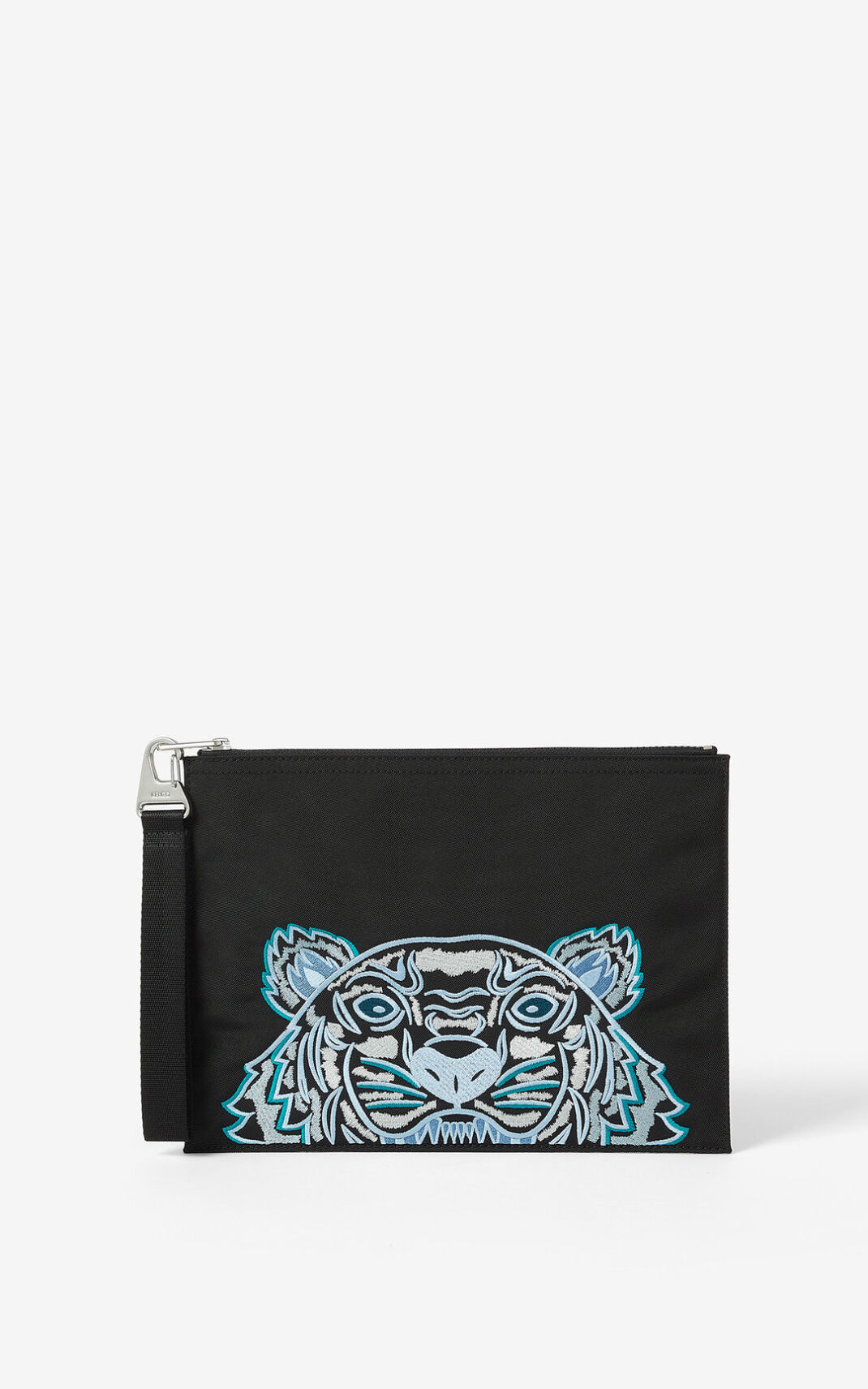 Kenzo Large canvas Kampus Tiger Moška Pisemska Torbica Črna SI-5634232